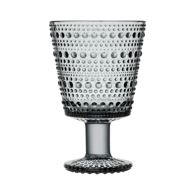 Iittala Glas på fot Kastehelmi Kök & matlagning Grå 26 CL