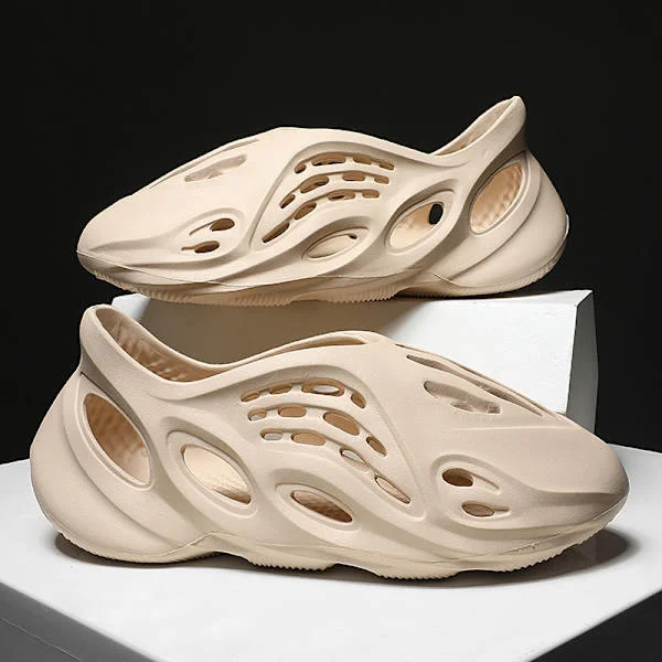 New Beach Foam Runners Sandals Unisex 36-45 Beige