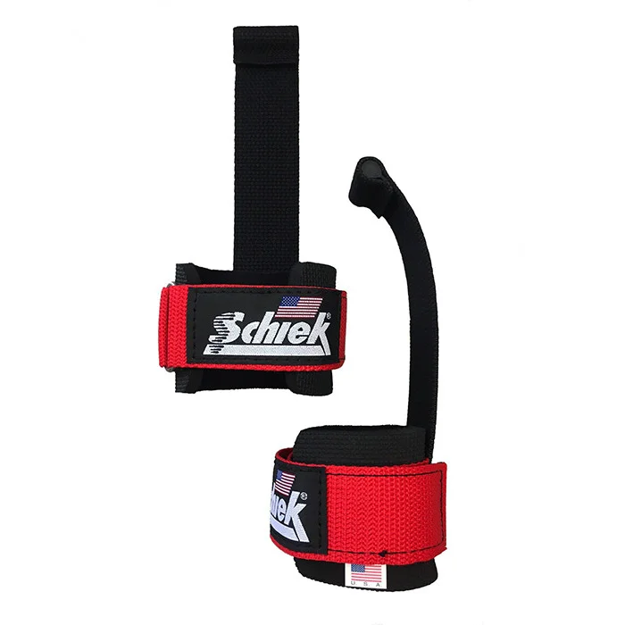 Lifting Straps & greb Schiek Power Lifting Straps with Dowel - Bodyman.dk
