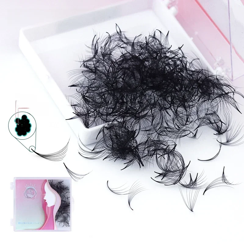 AliExpress - SONG LASHES 3D 4D 5D 6D 7D 8D 500 Fans Vorgefertigte Volumen Lose Fans Wimpern Schwarz Weiche und natürliche falsche Wimpern Make-up-