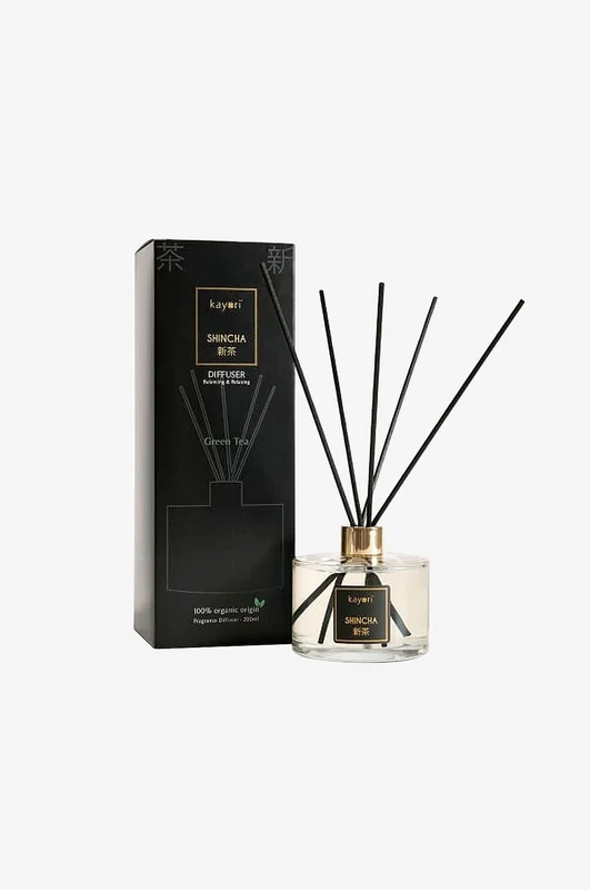 Kayori - Doftpinnar - 200ml - Shincha - Transparent - Doftljus & doftpinnar - Från Homeroom