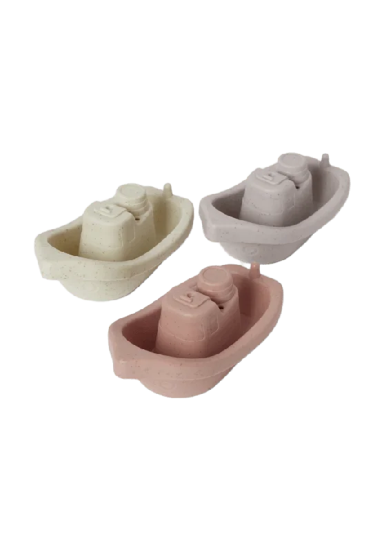 Koja Badleksak båt SIGGE, 3-pack Uteleksaker Rosa ONESIZE