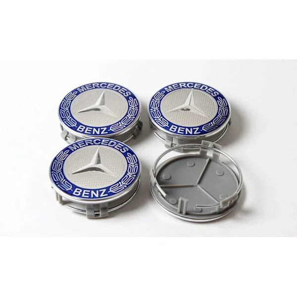 MB13 - 75MM 4-pack Centrumkåpor Mercedes Benz