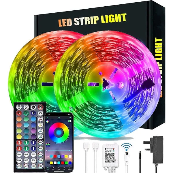 20m LED Lights with Bluetooth RGB Function - LED Strip Lights and Tape Lights