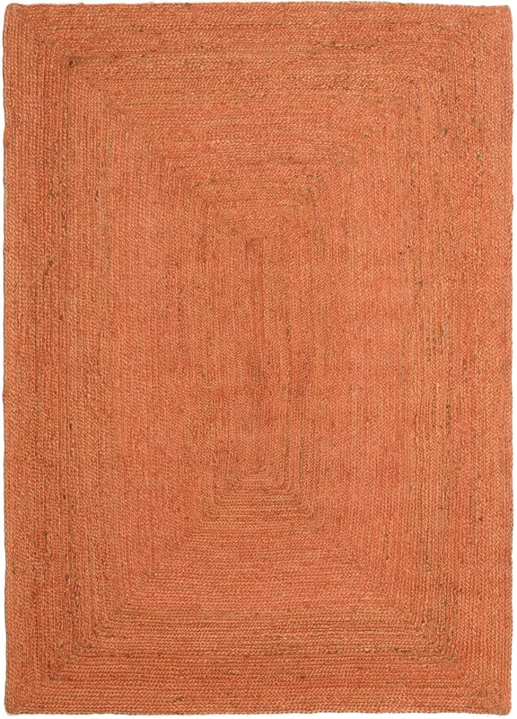 Enfärgad Frida Color Matta - Orange 160X230 Rustik Stil