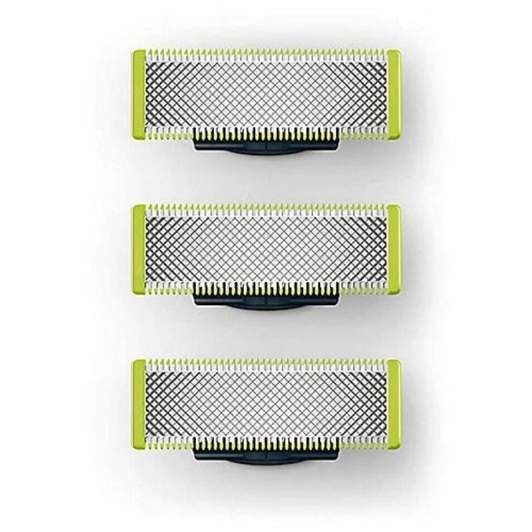 3-pack Razor 360-blad kompatibla med Philips Oneblade ersättningsblad 360° rotation