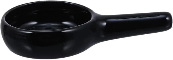 Keramisk telysholder Enkel form Svart Gjenbrukbar Skrivebordsdekor Elegant design