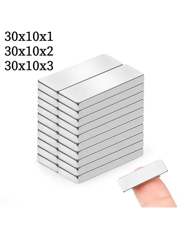AliExpress - Magnet 30x10x1/2/3mm NdFeB Block Leistungsstarker Permanenter Magnet Neodym-Magnete Starke Magnete