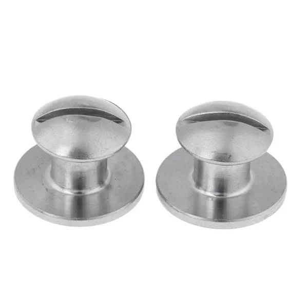 Skruer for dykkerutstyr, M7x10mm rustfrie monteringsskruer for dykkerbakplate