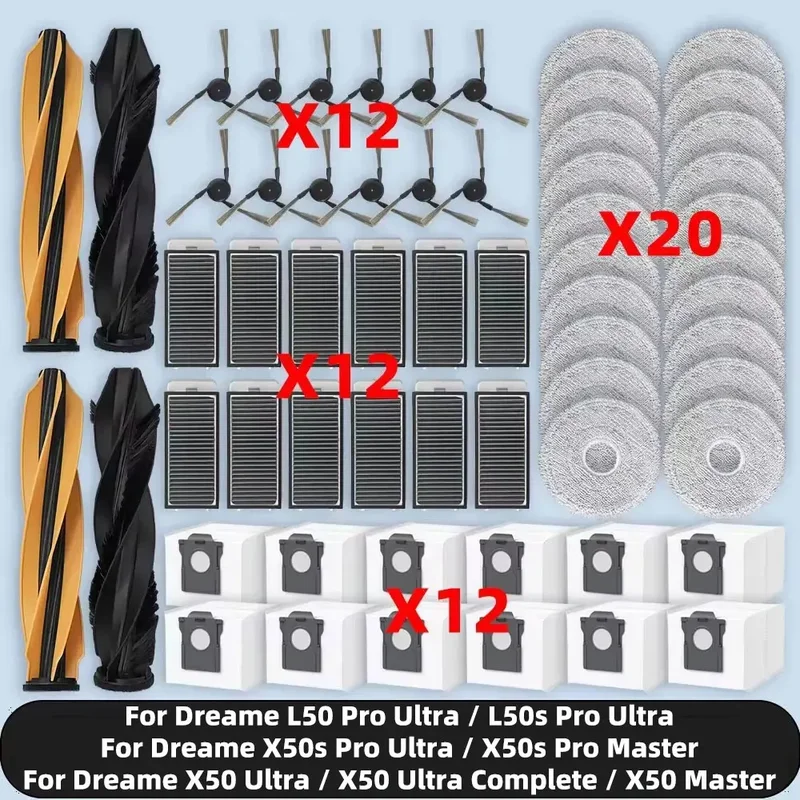 AliExpress - Compatibel voor ( Dreame X50 Ultra / X50 Ultra Complete / X50 Master / X50s Pro Ultra / X50s Pro Master / L50 Pro Ultra / L50s Pro Ultra 