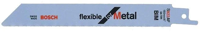 Bosch Fleksibel for metall Tigersågblad För 1,5-4mm plåt, 2-pack, Maskintillbehör & förbrukning