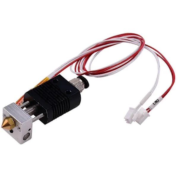 Hot End Kit för Anet ET5 ET5X ET5Pro 3D-skrivare Extrudering, 24V 40W, Inkluderar Värmepatron, Termistor, 0.4mm Munstycke