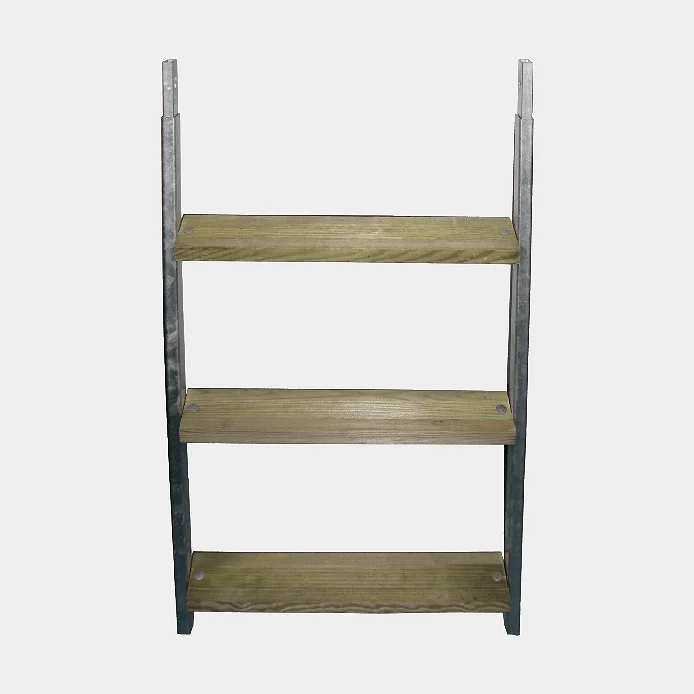Extension section 1852-Marine, 3 steps for folding ladder