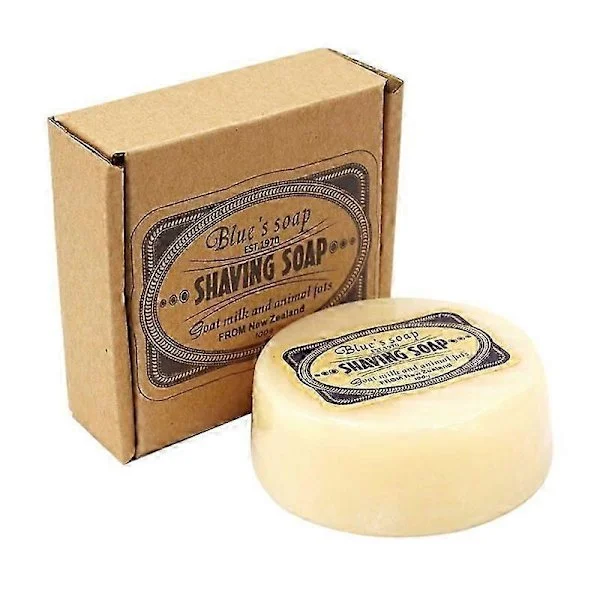 Raklödder för män, mustasch, ansiktsvård, getmjölk, skägg, raklödder, skäggborttagning, 100g, uppfriskande, bekväm