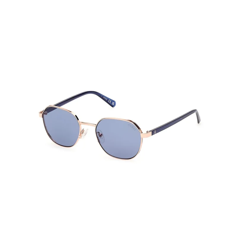 Guess -Aurinkolasit - Gold Round - Guess GU00116 28V 5118