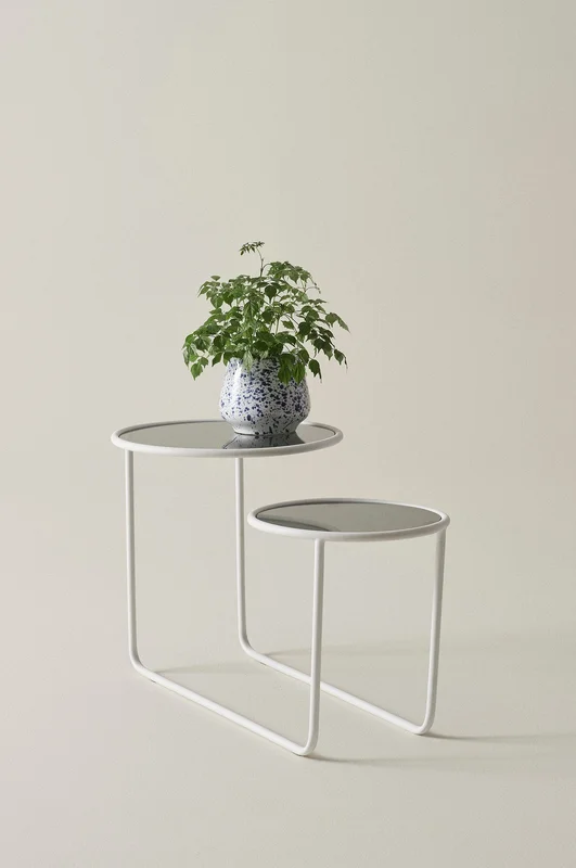 Jotex - Beistelltisch 81x45 Cm Weiß - KALLO - Kaufe Beistell- und Ablagetische bei Jotex