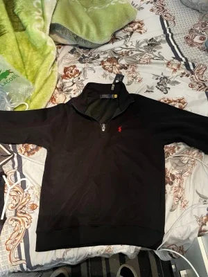 Svart half-zip tröja Polo Ralph Lauren