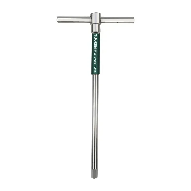 AliExpress - TUOSEN – tournevis Torx 2.5/3/4/5/6/8/10mm, clé hexagonale Allen de Type T, clé chromée, outil manuel en forme de T, clé à douille en T 