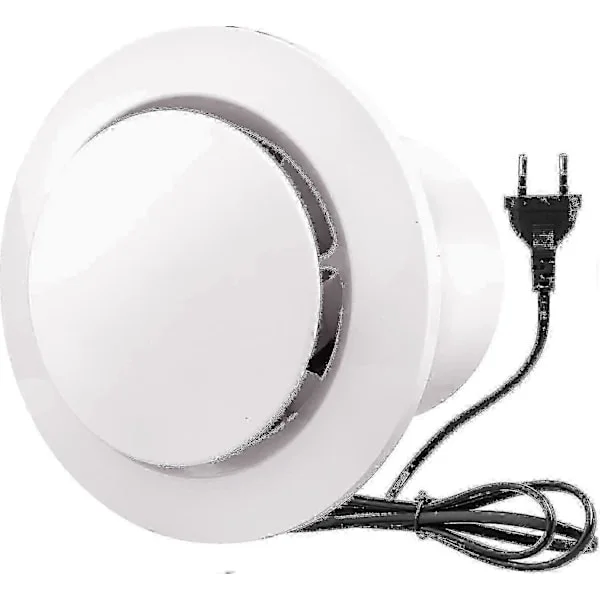 100 mm poistoilmapuhallin 130 m³/h, energiatehokas takaiskuventtiilillä [GPA]