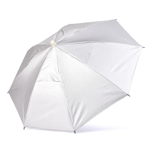 Foldbar Paraplyhat Regn- og Solbeskyttende Foldbar Hovedbeklædning Udendørs Foldbar Paraplyhat