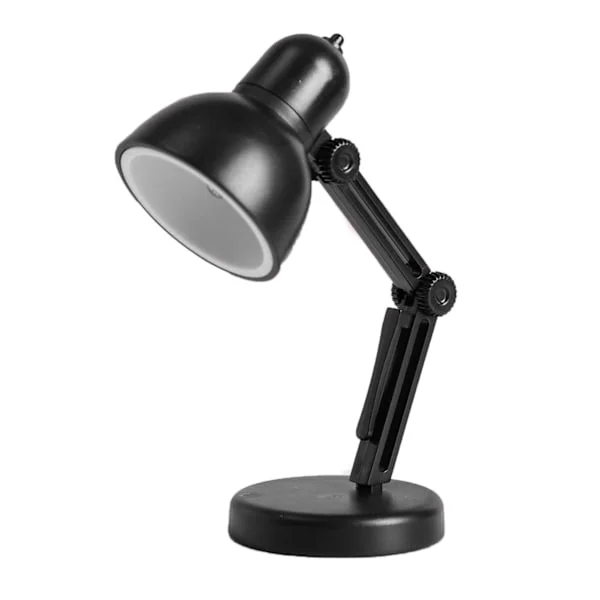 LED Table Lamp Foldable Desk Lamp Night Light with Detachable Magnetic Base Adjustable for Home Office Reading Black