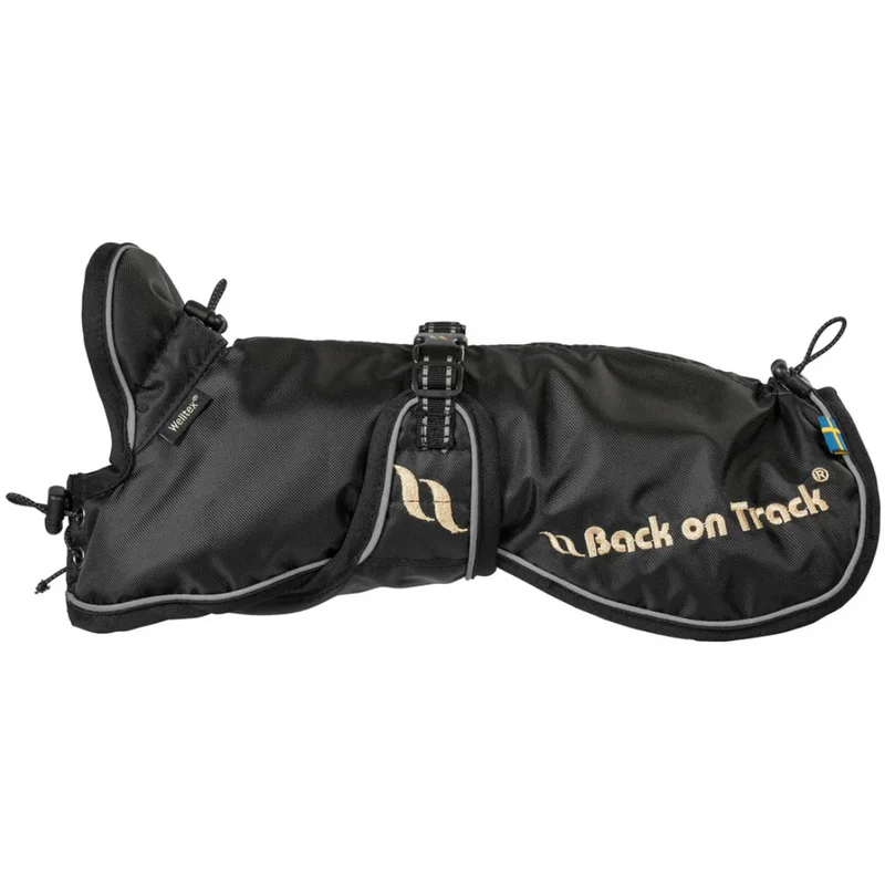 Back on Track Sunny Vuorattu koiran takki 40-50 cm Musta