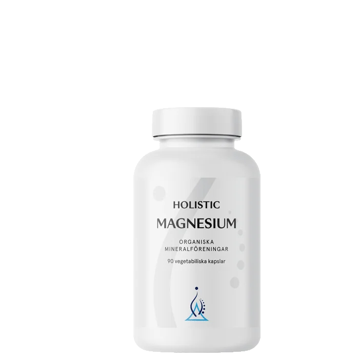 Mineraler Holistic Magnesium, 120 mg, 100 kapsler - Bodyman.dk