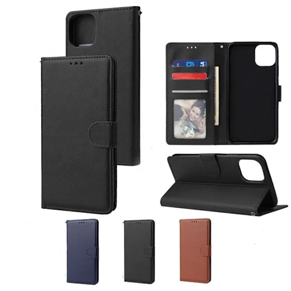 iPhone 12 Pro Max Plånboksfodral - 3 Färger