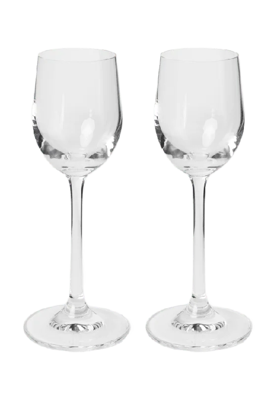 Chateau BONLION Likörglas kristall BELLE 8 cl, 2-pack Cocktail- & drinkglas Transparant ONESIZE
