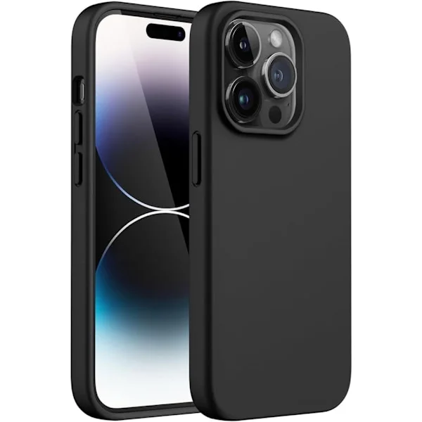 iPhone 14 Pro Max Matt Svart Skal