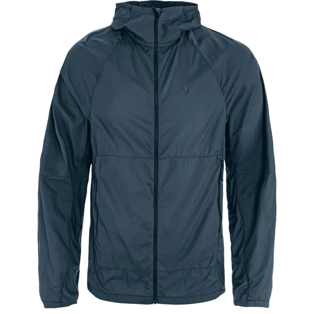 Fjällräven Keb Lätt Windbreaker XS - male - Mountain Blue - Windbreakers