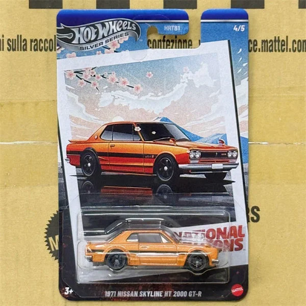 Hot Wheels Modellbil i Metall | Klassisk Racerbilleke for Bane | Mini Legeringskjøretøy *Nissan 2000 GTR #4* Nissan 2000 GTR #4