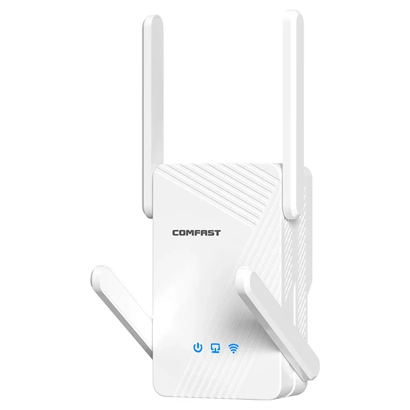 AliExpress - COMFAST 3570Mbps WiFi 7 Wifi répéteur double bande 2.4GHz/5.8GHz 4 antennes à gain élevé amplificateur de signal sans fil