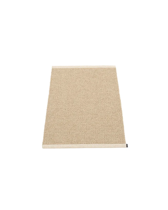 Pappelina MONO Beige - Small Rug Plastic Rugs 60 x 85 cm