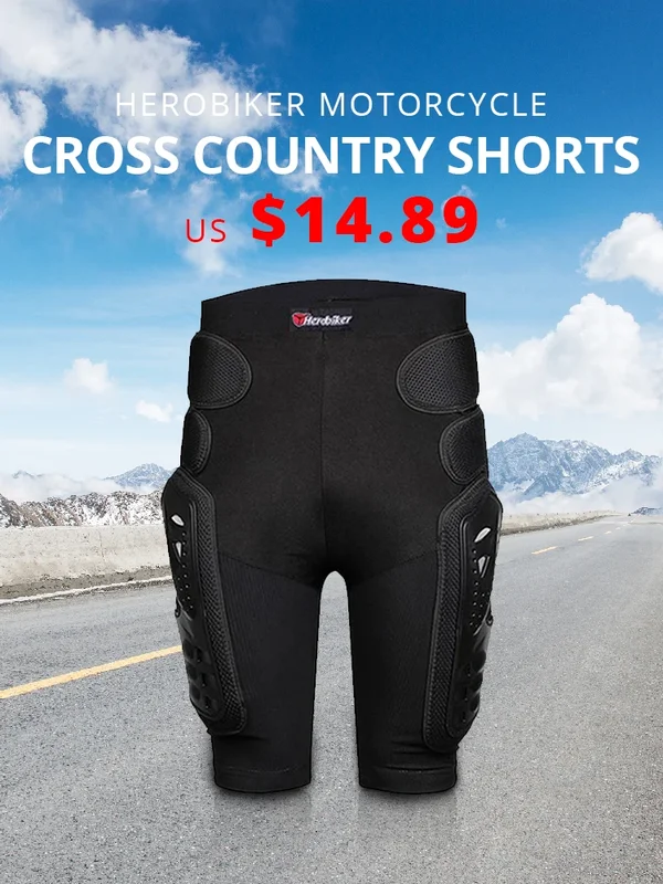 AliExpress - HEROBIKER pantalons de Motocross shorts de Motocross pantalons de Moto shorts de Moto Protection des hanches équipement de course 