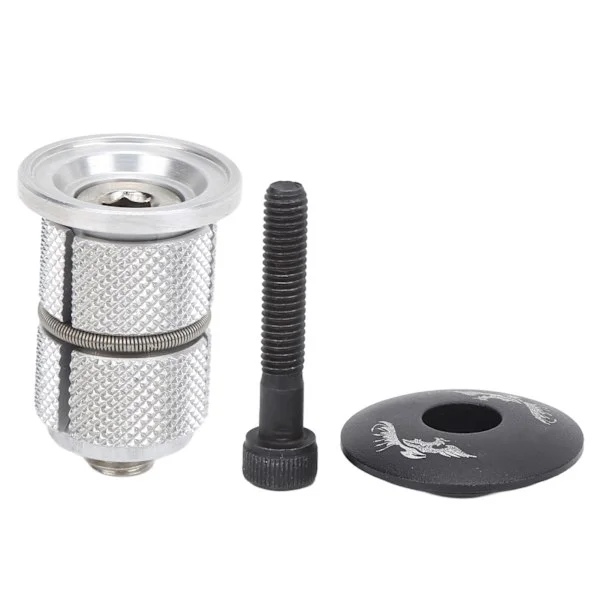 Lättviktig cykelgaffel headset expanderplugg i aluminiumlegering med stamlocksskruv för mountainbike och landsvägscykel HX02