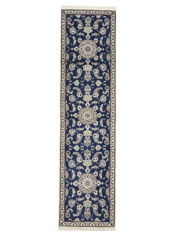 Orientalischer Nain Teppich 78X295 Läufer (Wolle, )