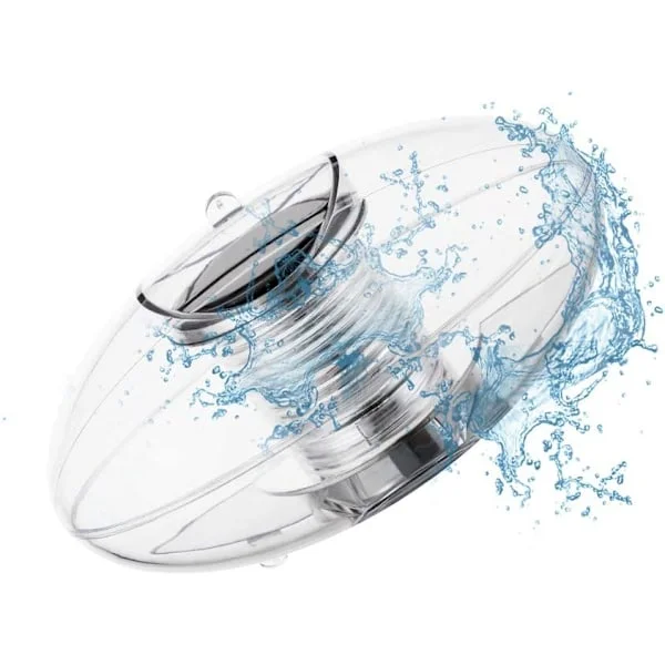 2 stk. Solar Pool Light Flytende Lys Dam Lys Vanntett Flytende Ball Solar Lampe Lys Fargeendring for Svømmebasseng Hage Dam Sti Dekorasjon