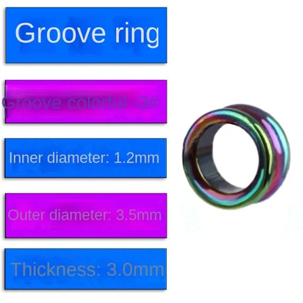 Fiskspö Wire Ring Fisklina Guide 3DAZZLE-20ST