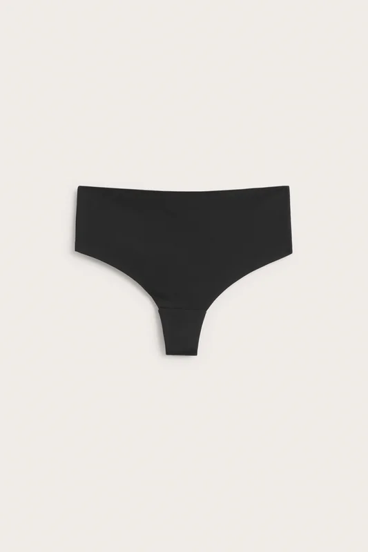 Kappahl | Stringtrosa i micro Svart L | Dam