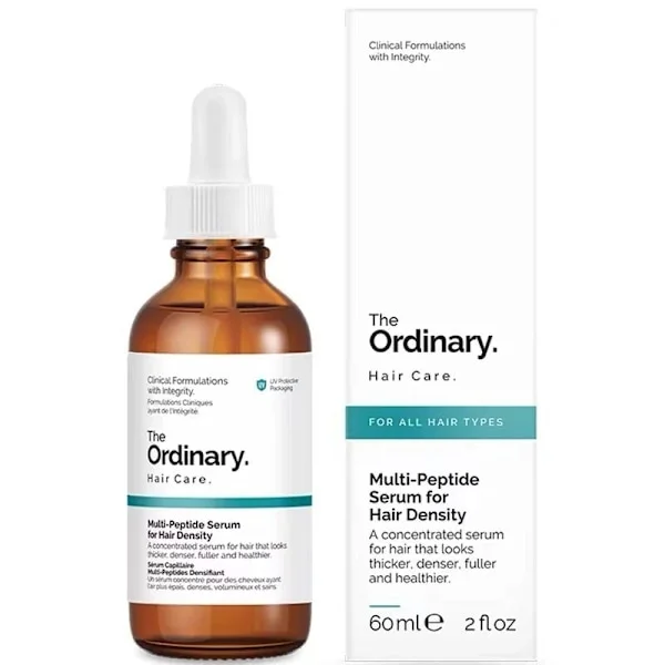 【YD】The Ordinary Multi-Peptide Serum for Hair Density 2pcs, Peptide Hair Growth Serum, Thicker Fuller Hair Treatment, Scalp Care Hair Density Booster