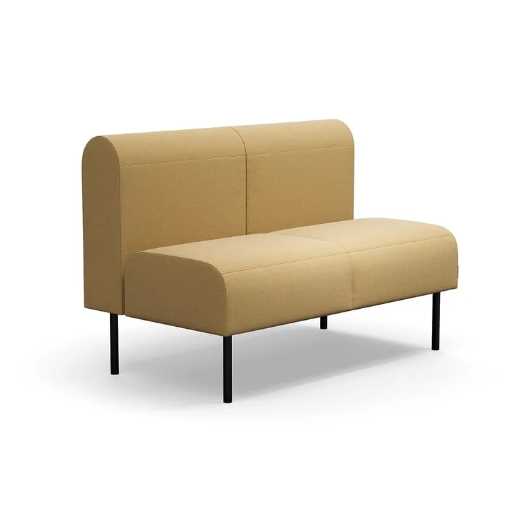 Modular sofa VARIETY, 2-seater, fabric Pod CS, yellow