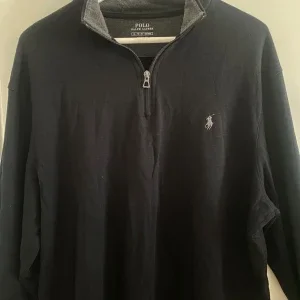 Svart half zip tröja Polo Ralph Lauren