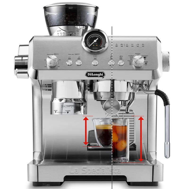 Delonghi EC9555.M espressokone integroidulla myllyllä