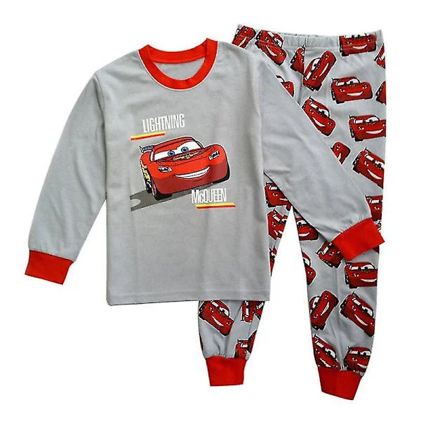 Cars Lightning McQueen Boys Pyjamas Set Sleepwear Nightwear Outfit-Perfect 7-8 Years 7-8 Years