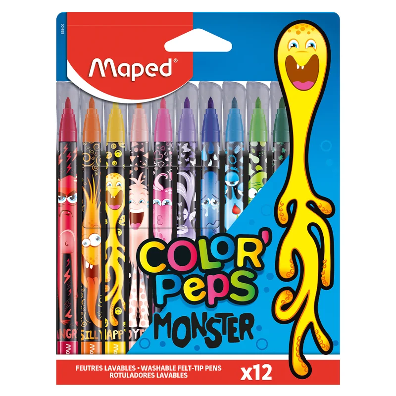 Maped Tussikynät Color Peps Monster 12-kpl pakkaus