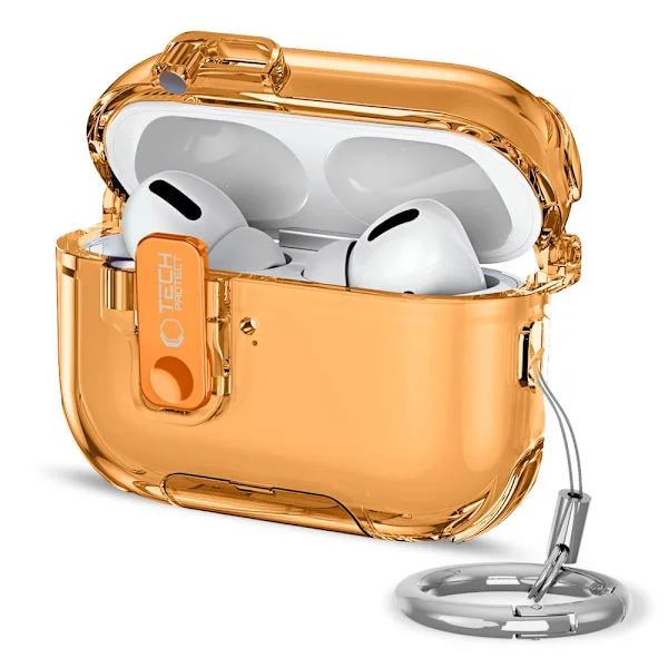 Tech-Protect AirPods Pro 3 Skal Bounce Pro Cosmic Orange