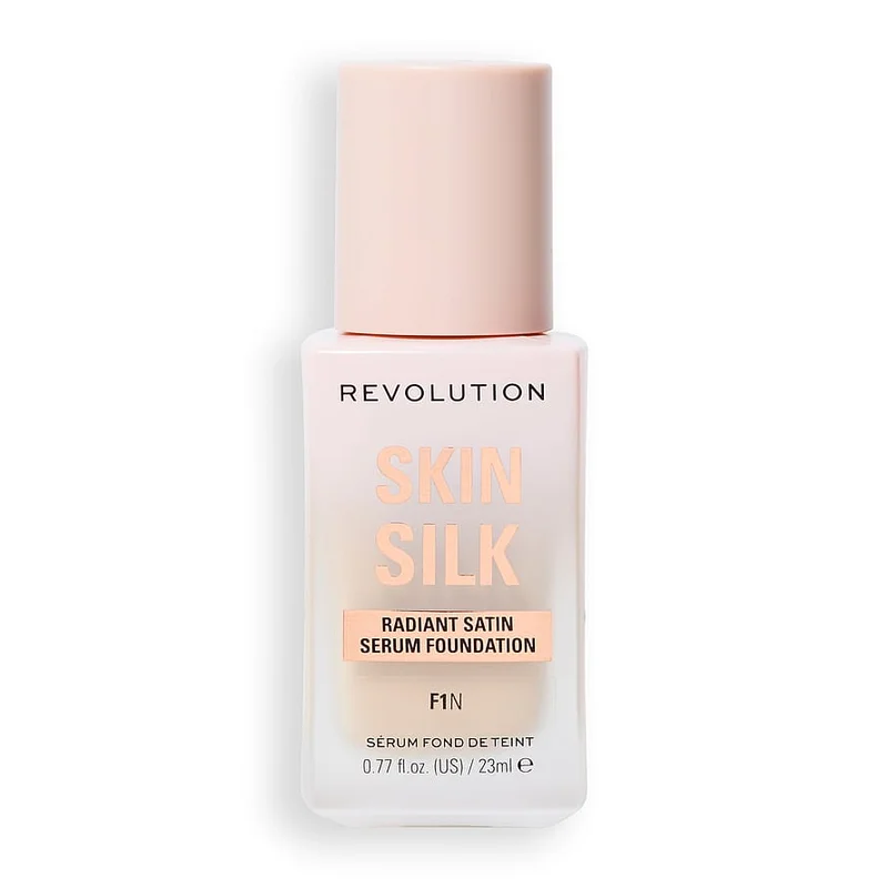 Revolution Makeup Skin Silk Serum Foundation F1, Makeup, Ansigt, Foundation