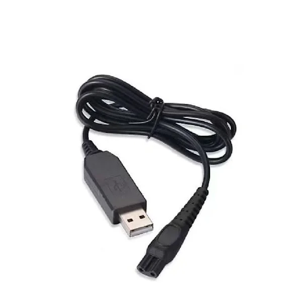 USB Charging Cable for Philips Series 7000 Shaver Trimmer Charger Cord DB Black,AB