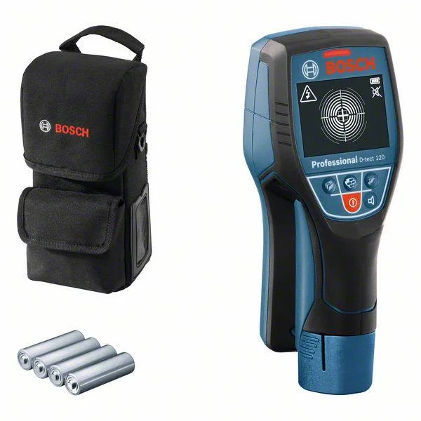Bosch D-TECT 120 Detektor universal, med LR6-batterier, Måleinstrumenter